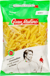 Макароны GRANMULINO Перья, 400г, крупный план