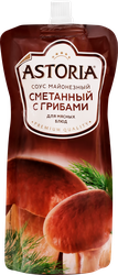 Соус майонезный АСТОРИЯ Сметанный с грибами 42%, 233г, фотография