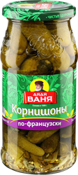 Корнишоны консервированные ДЯДЯ ВАНЯ По-французски, 460г, изображение