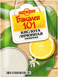 Лимонная кислота РУССКИЙ ПРОДУКТ, 80г, фото