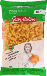 Макароны GRANMULINO Рожки витые, 400г, картинка