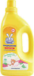 Кондиционер для детского белья УШАСТЫЙ НЯНЬ с экстрактом алоэ вера, 1.2л, фотография