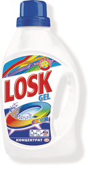 Гель для стирки цветного белья ЛОСК Color, 1.3л, вид