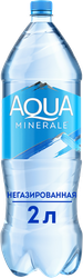 Вода питьевая AQUA MINERALE негазированная, 2л, фото