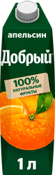 Нектар ДОБРЫЙ Апельсин, 1л, фото