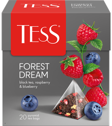 Чай черный TESS Forest Dream, 20пир, вид