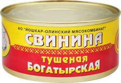 Свинина тушеная ЙОШКАР-ОЛИНСКИЙ МК высший сорт, ГОСТ, 325г, фотография