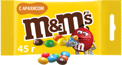 Драже M&M'S С арахисом, 45г, изображение
