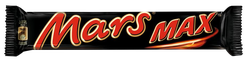 Батончик шоколадный MARS Max с нугой и карамелью, 81г, фото