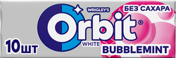 Жевательная резинка ORBIT Белоснежный Bubblemint, 13,6г, изображение