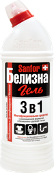 Белизна-гель SANFOR 3в1 с комплексным действием, 700г, детальное фото