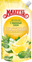 Соус МАХЕЕВЪ Постный на растительных маслах 30%, 190г, фото