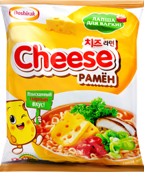Лапша ДОШИРАК Cheese рамен с сыром, 110г, картинка