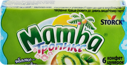 Конфеты жевательные MAMBA Тропикс, 26,5г, вид