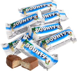 Конфеты шоколадные BOUNTY с нежной мякотью кокоса, весовые, фото
