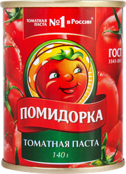 Паста томатная ПОМИДОРКА, 140г, фото