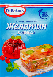 Желатин пищевой DR.BAKERS, 10г, крупный план
