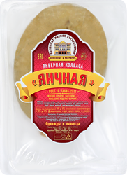 Колбаса ливерная яичная ЧЕРКАШИН И ПАРТНЕРЪ ГОСТ, 310г, фото