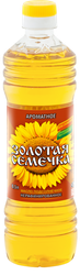 Масло подсолнечное ЗОЛОТАЯ СЕМЕЧКА нерафинированное, 500мл, картинка