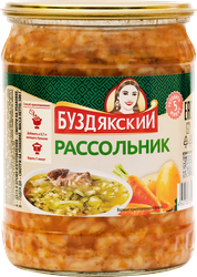 Рассольник БУЗДЯКСКИЙ, 500г, крупный план
