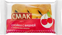 Слойка СМАК с вишней, 90г, изображение