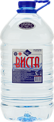 Вода питьевая ВИСТА 1-й категории негазированная, 5л, фотография