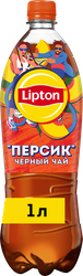Напиток LIPTON Освежающий чай со вкусом персика негазированный, 1л, детальное фото