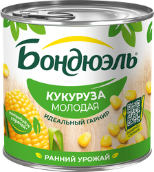 Кукуруза БОНДЮЭЛЬ молодая, 425мл, детальное фото