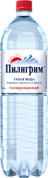 Вода минеральная ПИЛИГРИМ столовая талая газированная, 1.5л, фотография