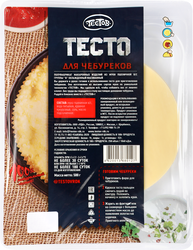Тесто для чебуреков ТЕСТОВ охлажденное, 500г, картинка