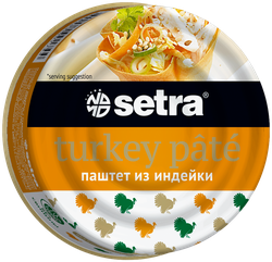 Паштет SETRA из индейки, 100г, детальное фото
