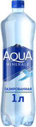 Вода питьевая AQUA MINERALE газированная, 1л, детальное фото
