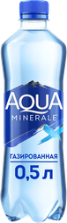 Вода питьевая AQUA MINERALE газированная вода, 0.5л, вид