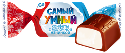Конфеты СЛАДУНИЦА Самый умный, весовые, изображение