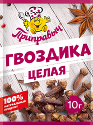 Гвоздика целая ПРИПРАВЫЧ, 10г, изображение