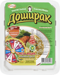 Лапша ДОШИРАК со вкусом курицы, 90г, изображение