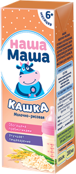 Кашка молочно-рисовая НАША МАША с 6 месяцев, без змж, 200г, фото