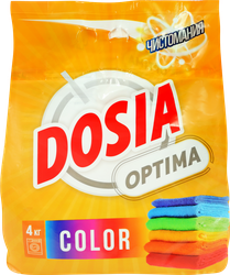 Стиральный порошок DOSIA Optima Color, 4кг, вид
