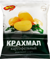 Крахмал картофельный ОГО! ГОСТ, 150г, вид