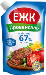 Майонез ЕЖК Провансаль 67%, 200мл, фотография