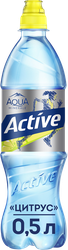 Вода питьевая AQUA MINERALE Active Цитрус негазированная, 0.5л, фотография
