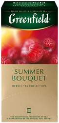 Чай травяной GREENFIELD Summer Bouquet, 25пак, вид