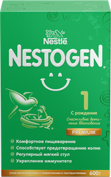 Смесь молочная NESTOGEN 1, с 0 месяцев, 600г, крупный план