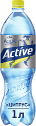 Напиток AQUA MINERALE Active Цитрус со вкусом лимона, 1л, изображение