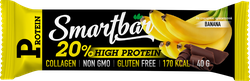 Батончик протеиновый SMARTBAR Protein, Банан в темной глазури, 40г, картинка