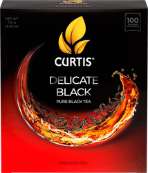 Чай черный CURTIS Delicate Black, 100пак, картинка