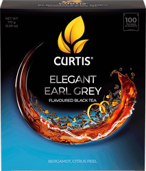 Чай черный CURTIS Elegant Earl Grey, 100пак, изображение