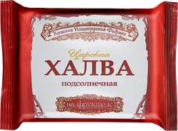 Халва подсолнечная АЗОВСКАЯ КФ Царская, на фруктозе, 180г, изображение