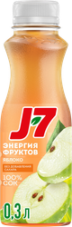 Сок J7 Яблоко осветленный, 0.3л, картинка