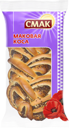 Сдоба СМАК Маковая коса, 130г, вид